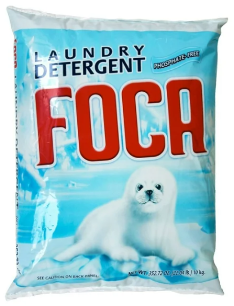 FOCA Laundry Detergent Biodegradable Pulver Waschmittel  10000 gr Import aus USA